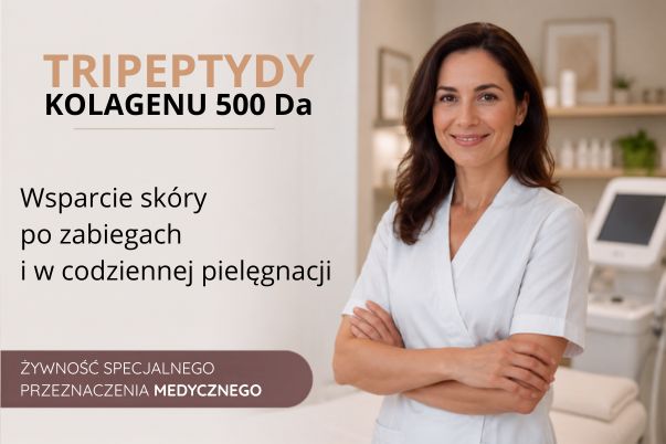 Zastosowanie tripeptydów kolagenu 500 Da przy specjalistycznych protokołach skóry ciała